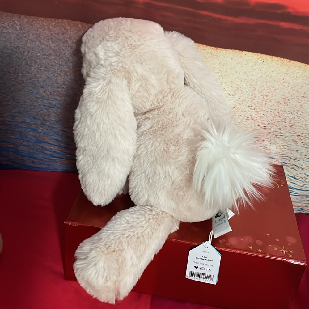 Jellycat Smudge Rabbit Medium. - Picture 5 of 17